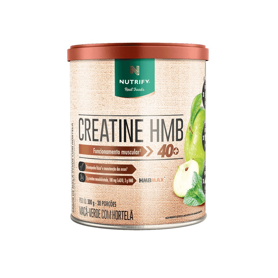 Creatine HMB 300g Maçã Verde/Hortelã — Nutrify